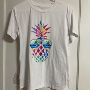 White Hawaiian t-shirt